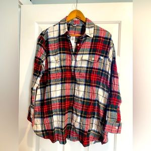 Old Navy Maternity Plaid Flannel